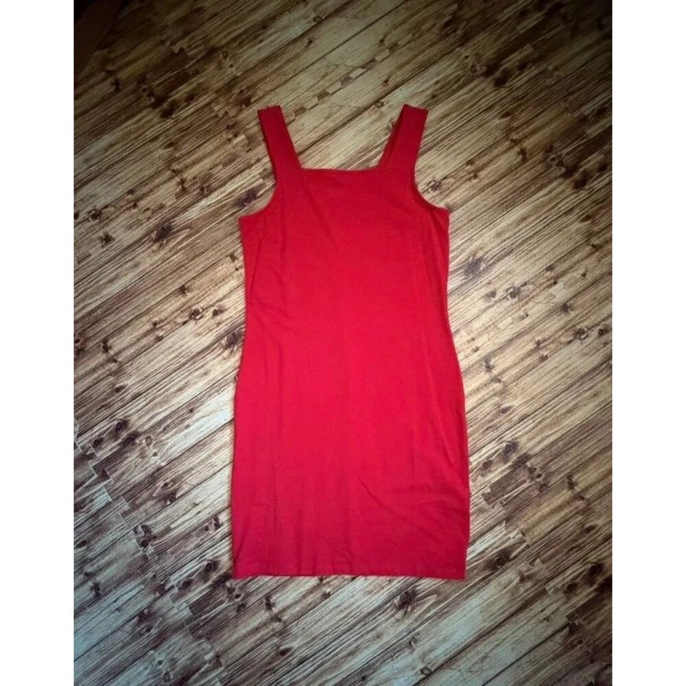 Red Bodycon Mini Dress - Picture 4 of 7